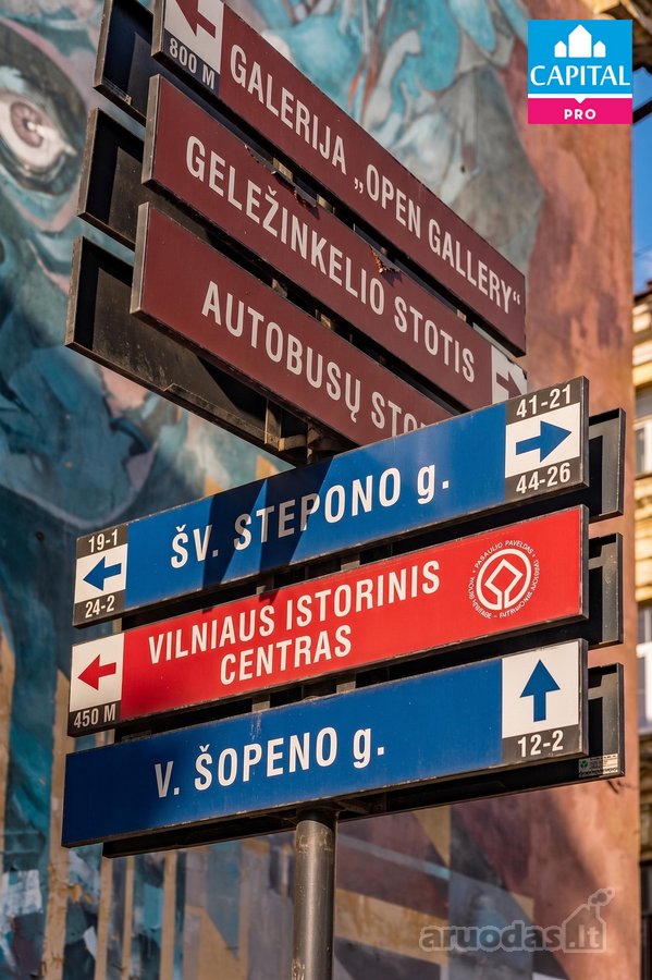 Išskirtinis 2 k. butas su 3,5 m lubomis ir 13 - nuotraukos Nr. 22