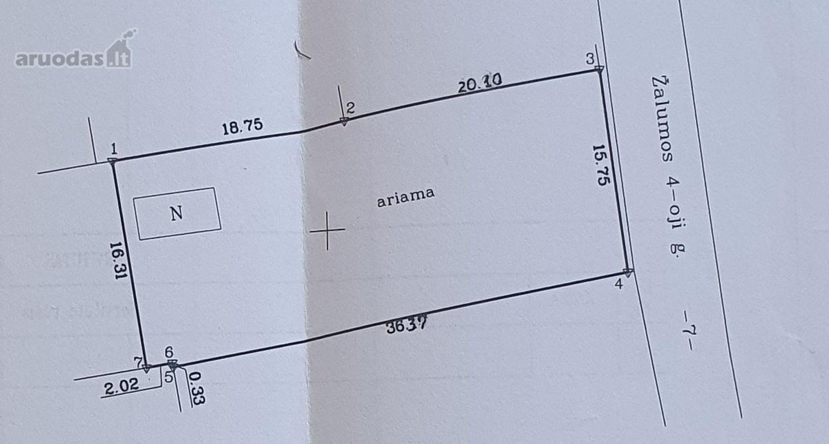 Parduodamas 6,23 A Sodo Sklypas Brinkiškių K. - nuotraukos Nr. 14