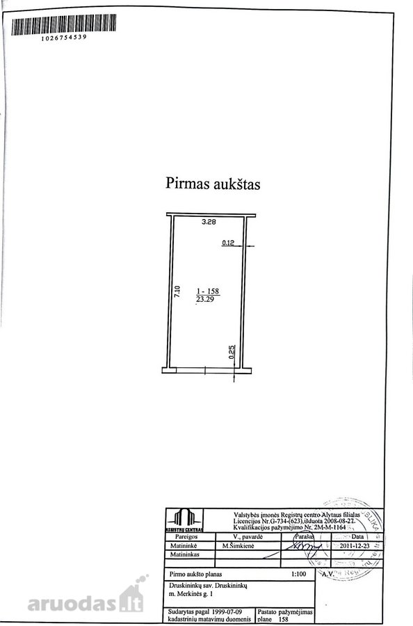 Druskininkuose, Merkinės g. 1, parduodamas - nuotraukos Nr. 4