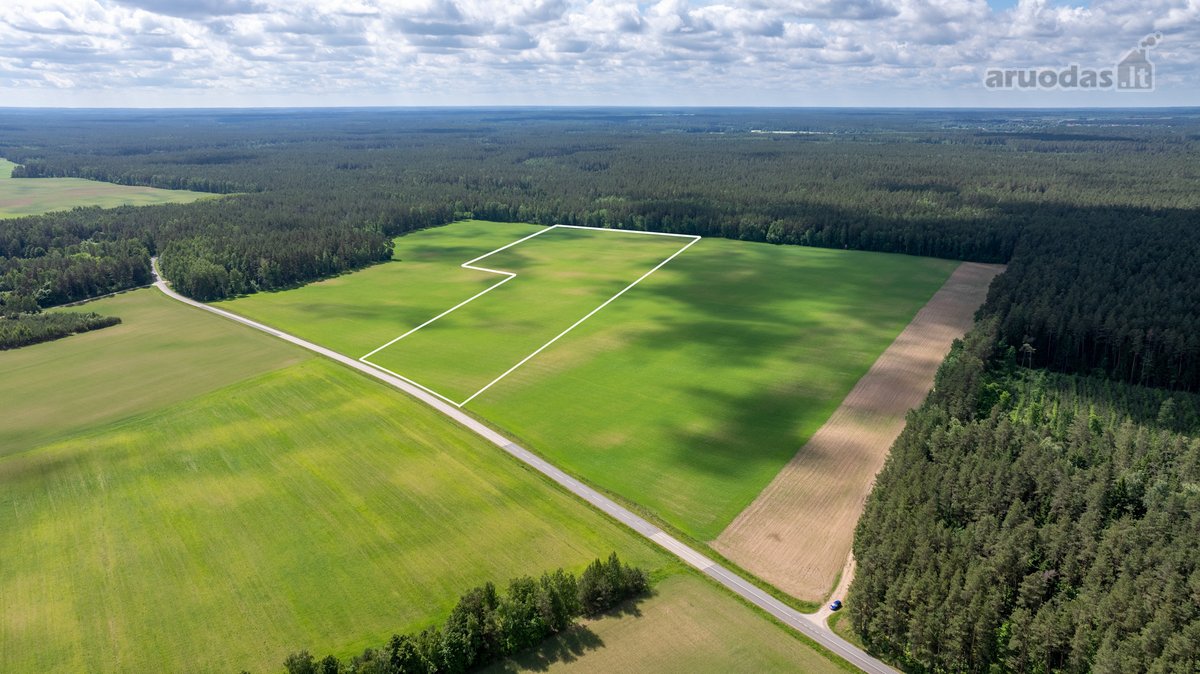 Parduodamas erdvus 5,99 ha žemės ūkio - nuotraukos Nr. 2