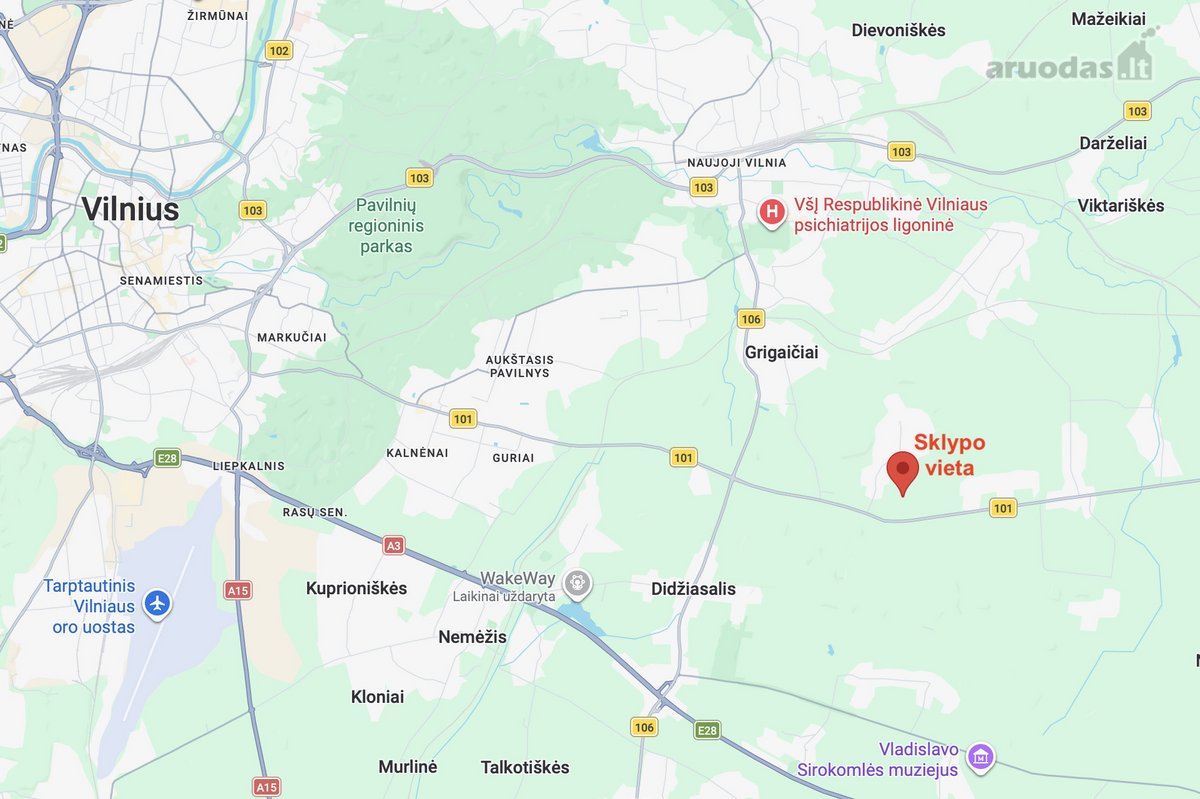 Parduodamas 17,3 a namų valdos sklypas - nuotraukos Nr. 12