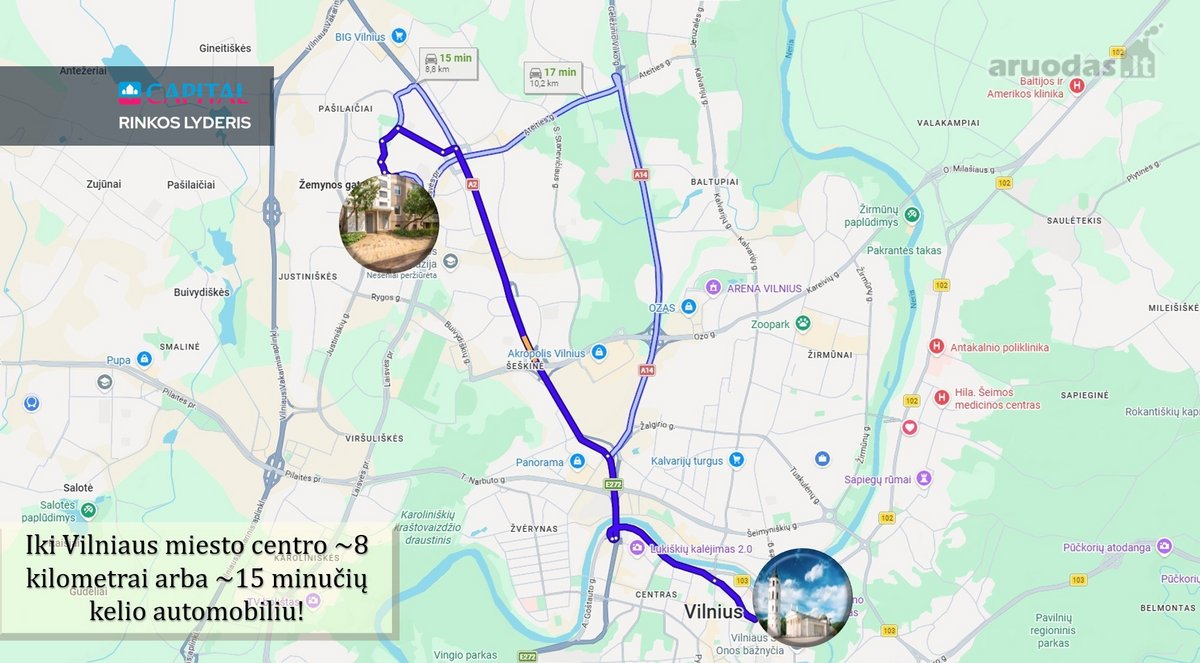 Parduodamas Erdvus 2 Kambarių Butas Žemynos g - nuotraukos Nr. 26