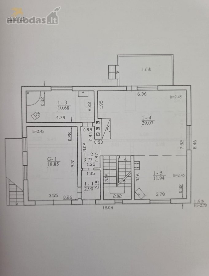 Erdvus namas Gargždų mieste – šeimai, - nuotraukos Nr. 29