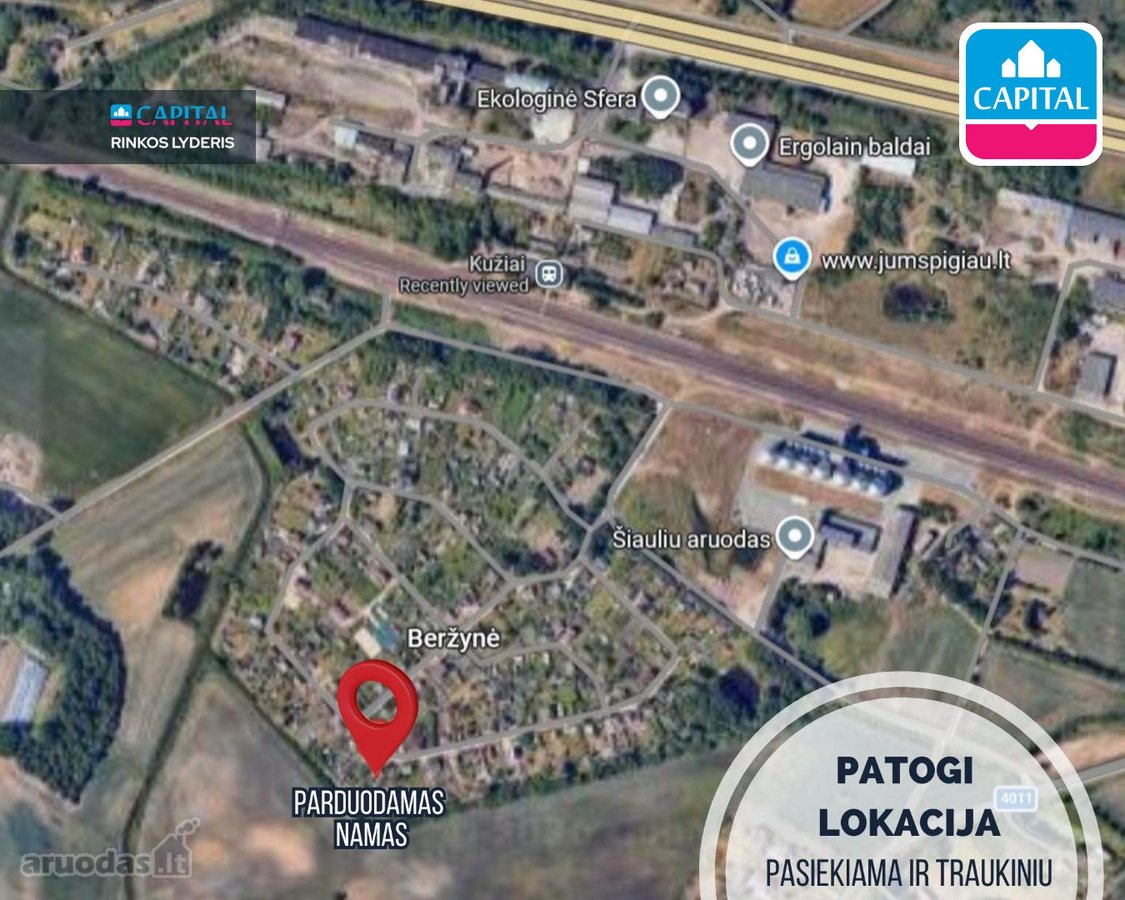 Parduodamas 76,94 Kv. M. Vasarnamis Su Erdviu - nuotraukos Nr. 19