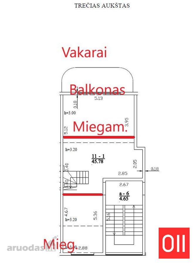Prestižinis „penthouse“ Melno Rezidencijoje – - nuotraukos Nr. 32