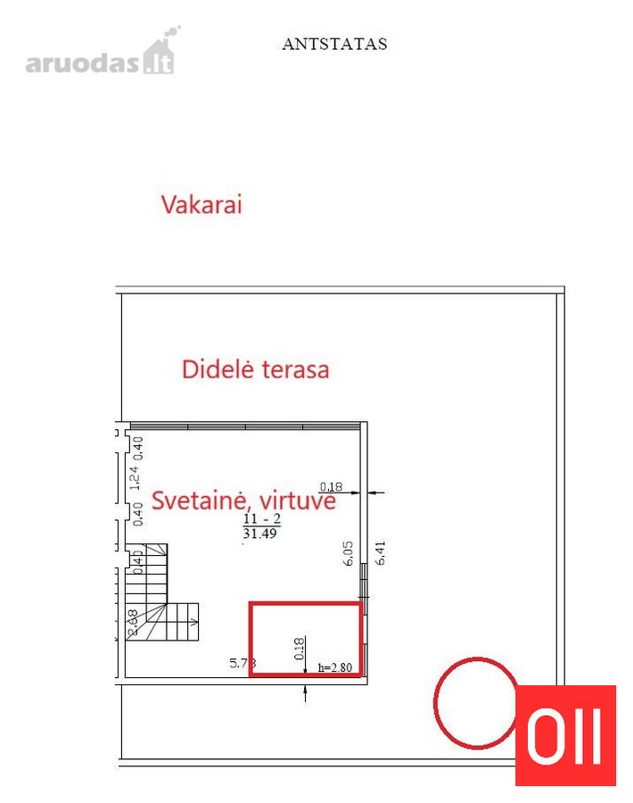 Prestižinis „penthouse“ Melno Rezidencijoje – - nuotraukos Nr. 33