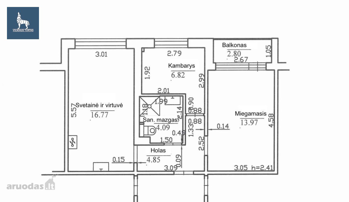 Parduodamas jaukus, šviesus ir ką tik po - nuotraukos Nr. 23