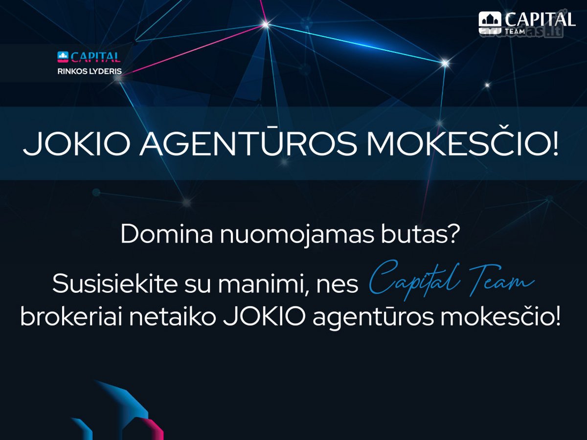 Nuomojamas Jaukus 25 Kv.m Butas Puikioje - nuotraukos Nr. 2