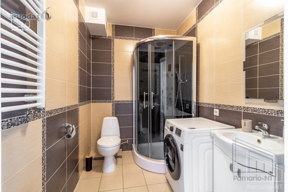 Išnuomojamas stilingas 3 k. butas centre, - nuotraukos Nr. 10