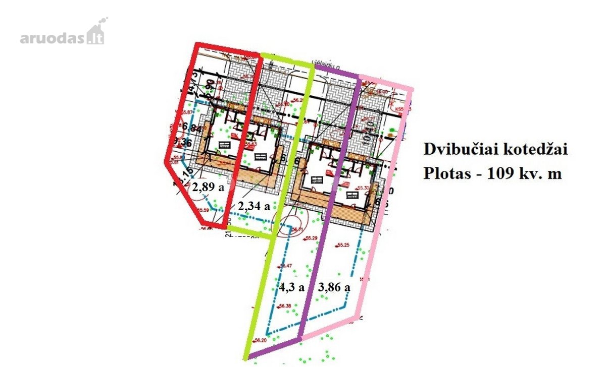 Parduodami A++ klasės dvibučiai kotedžai - nuotraukos Nr. 12