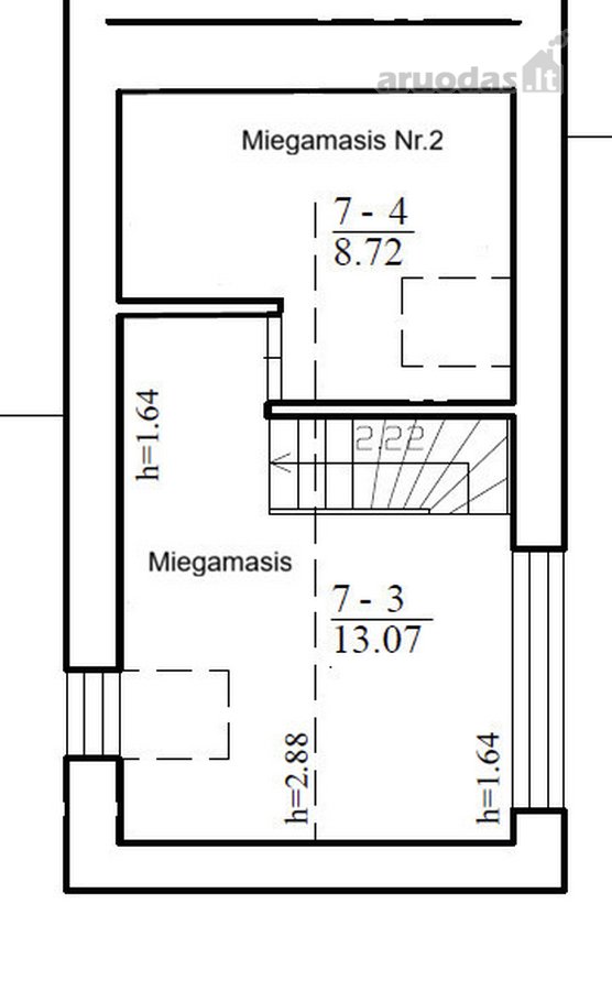 Parduodamas 3 Kambarių Naujas Pilnai Įrengtas - nuotraukos Nr. 17