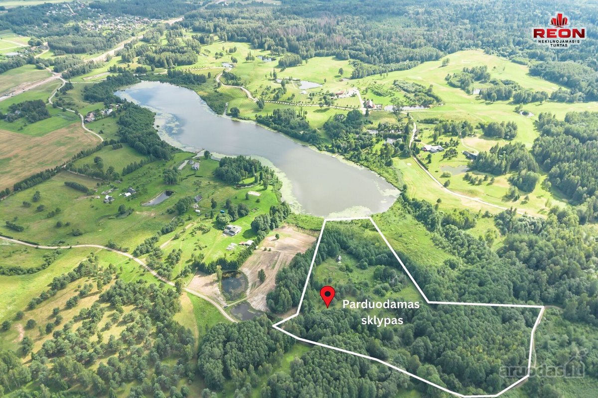 Unikalus 4,09 Ha Sklypas Prie Girijos Ežero, - nuotraukos Nr. 2