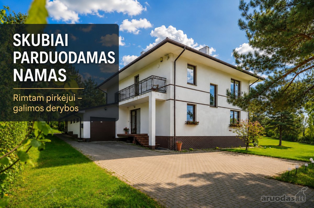 Parduodamas Įrengtas Erdvus Namas Su 15 A - nuotraukos Nr. 2