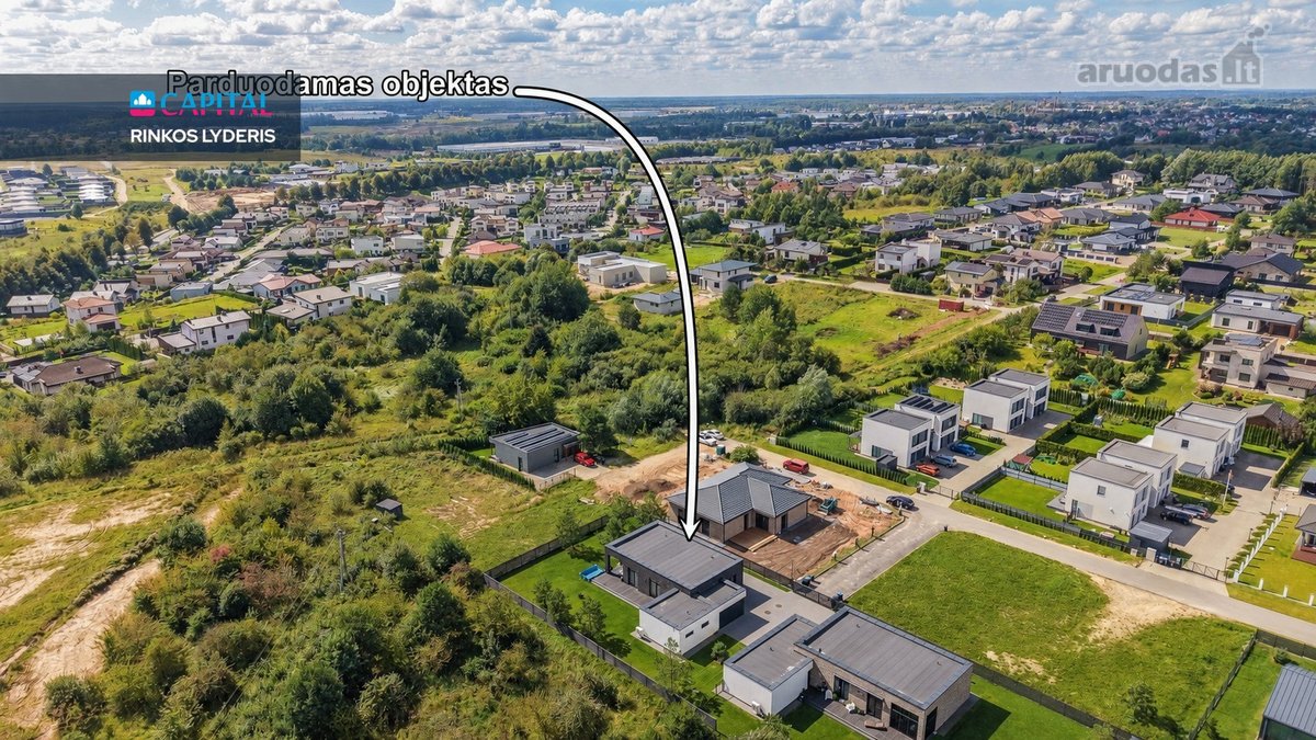 Parduodamas Pilnai Įrengtas A++ Klasės Namas - nuotraukos Nr. 37