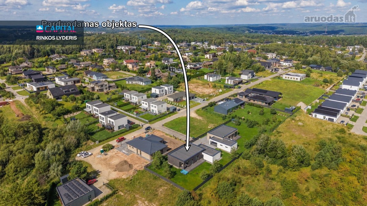 Parduodamas Pilnai Įrengtas A++ Klasės Namas - nuotraukos Nr. 38
