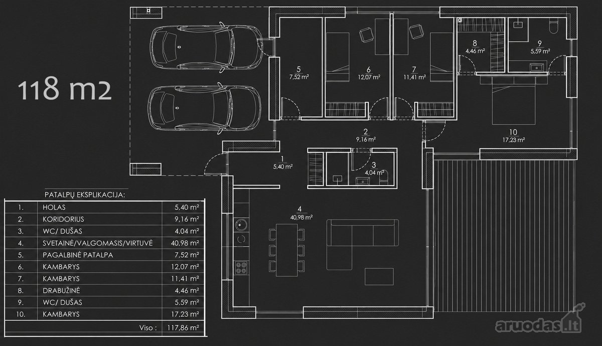 Modernios Architektūros Projekto - - nuotraukos Nr. 36