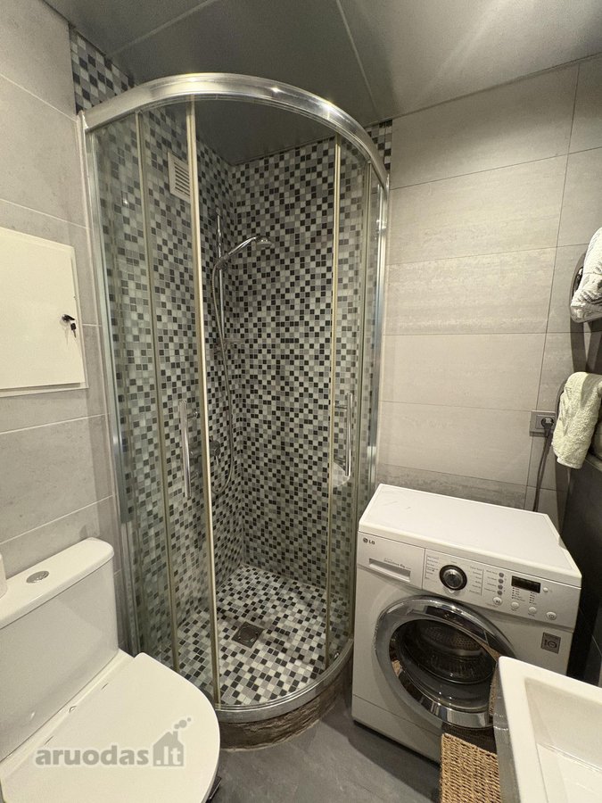 Išnuomojamas tvarkingas dviejų kambarių butas - nuotraukos Nr. 10