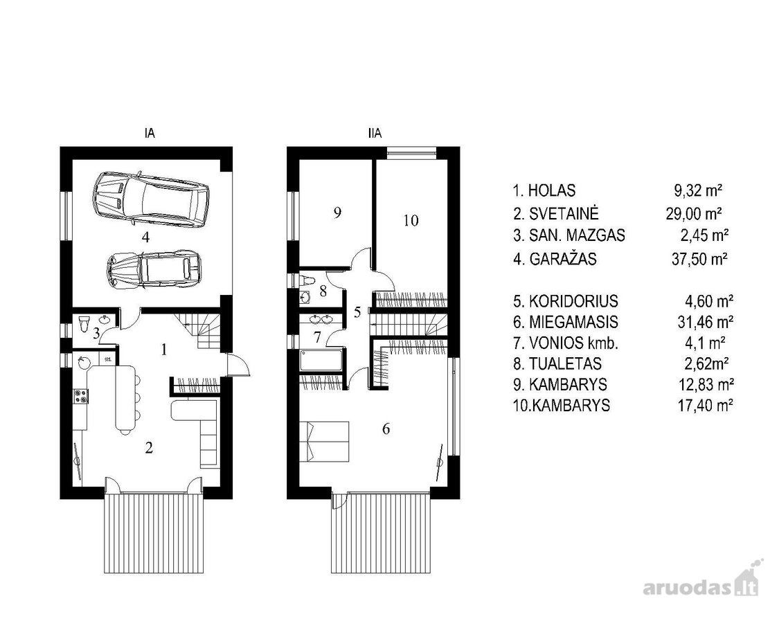 Parduodamas Naujos Statybos A++ 145m² Namas - nuotraukos Nr. 6