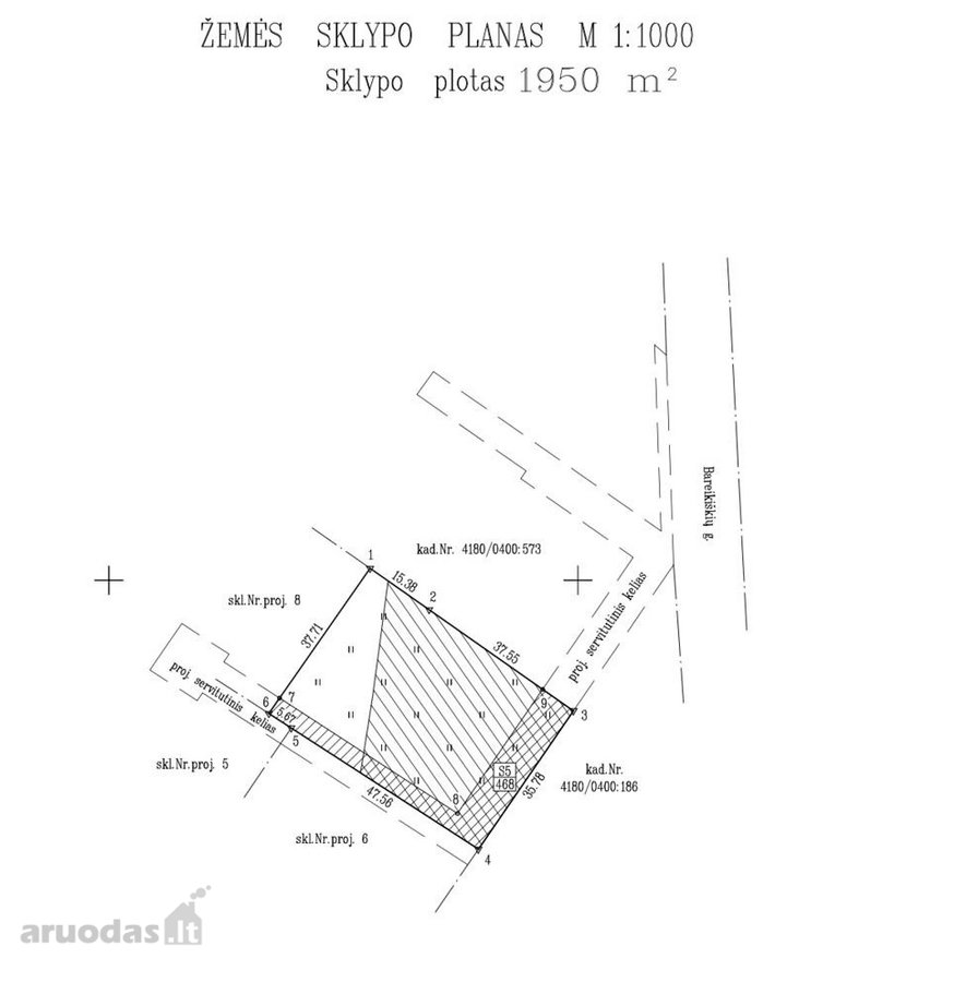 Parduodamas erdvus 19,50 aro žemės sklypas - nuotraukos Nr. 12