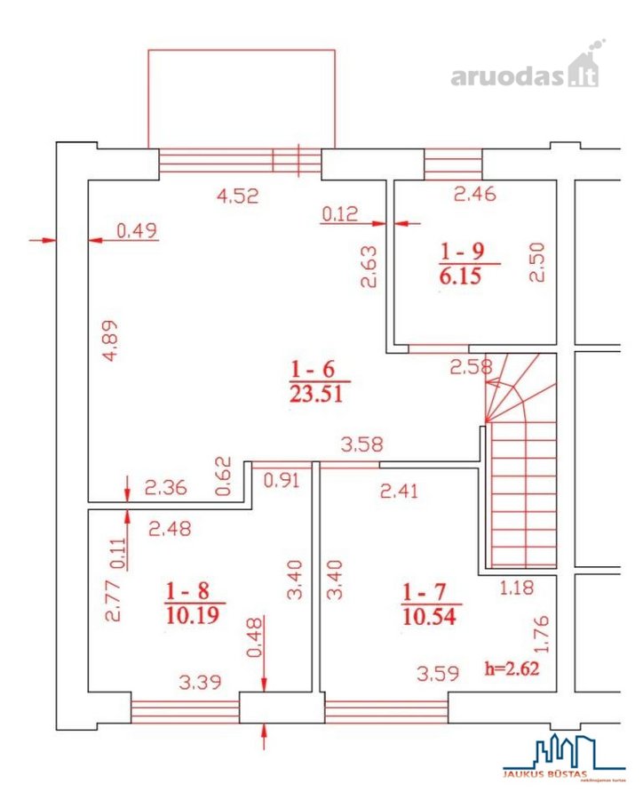 Parduodame 3 kambarių, 50m² bendrojo ploto - nuotraukos Nr. 13