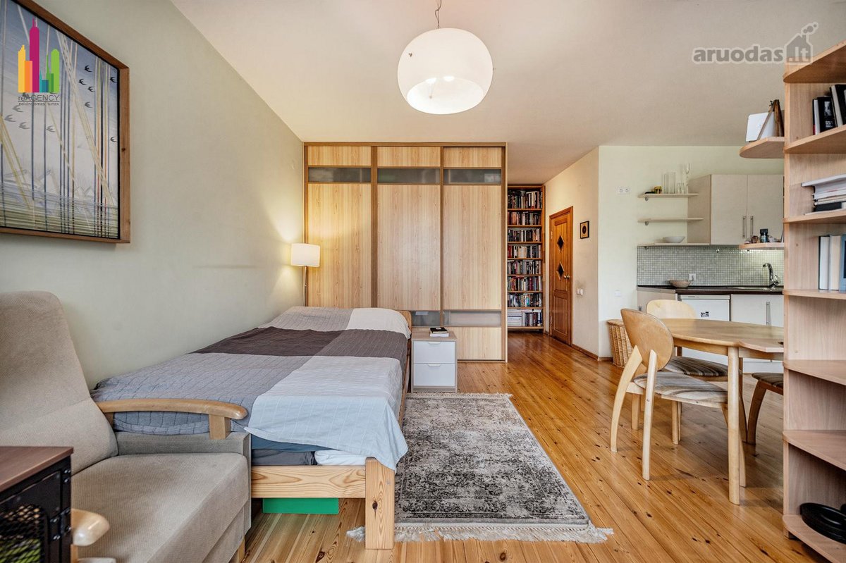 Šviesus 1 Kambario Butas Šiaurės Miestelyje, - nuotraukos Nr. 12