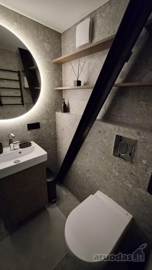 Išnuomojamas naujai, moderniai įrengtas - nuotraukos Nr. 14