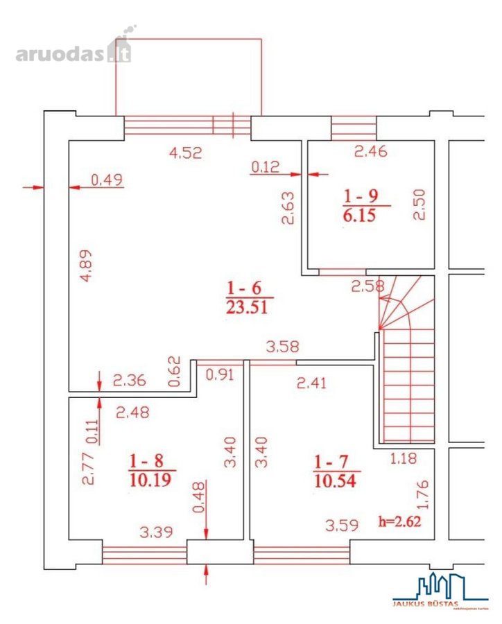 Parduodame 3 kambarių, 50m² bendrojo ploto, - nuotraukos Nr. 8