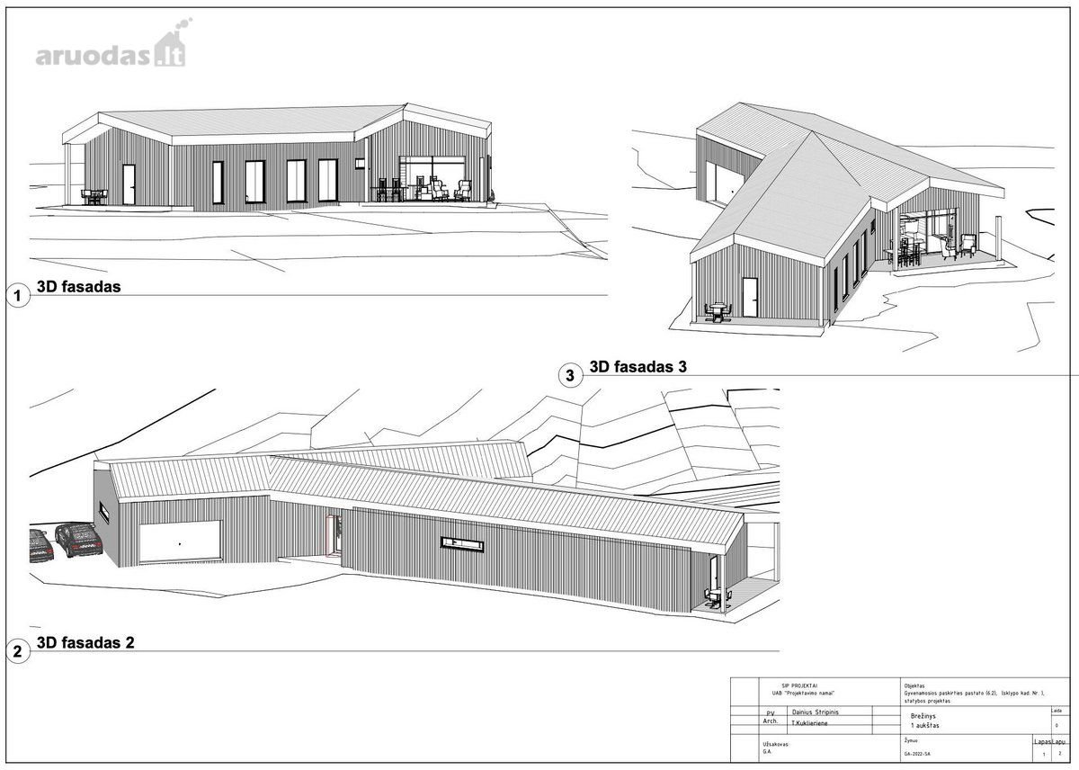 Parduodamas sklypas su 80m2 + antresolės namo - nuotraukos Nr. 14