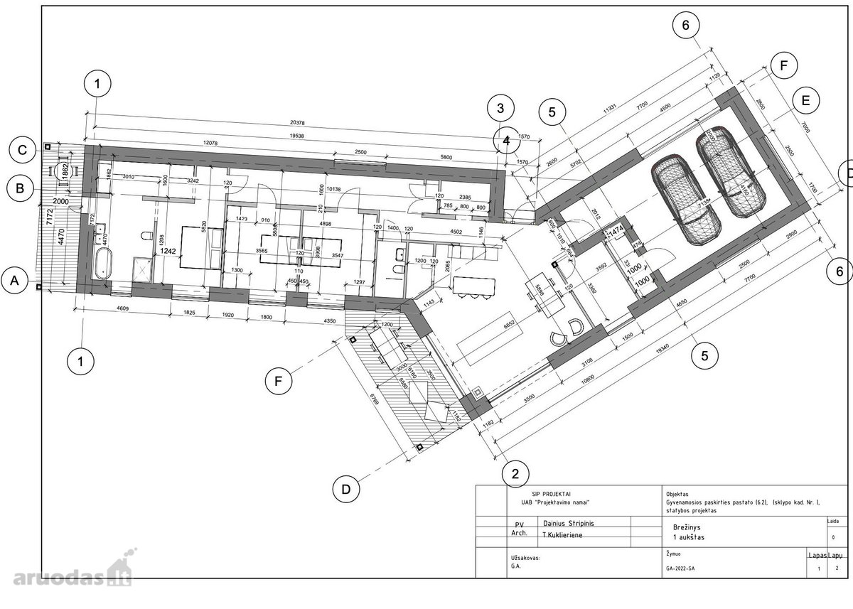 Parduodamas sklypas su 80m2 + antresolės namo - nuotraukos Nr. 15