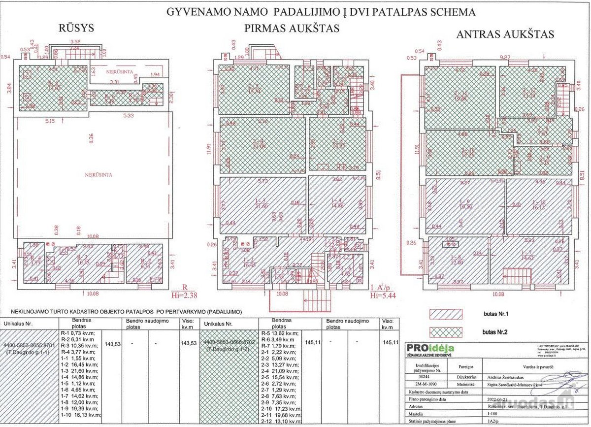 Raseinių m. centrinėje dalyje Prduodamas - nuotraukos Nr. 3