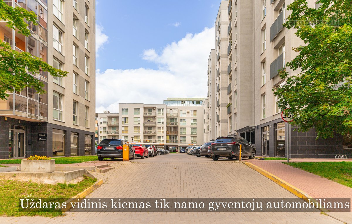 Parduodamas erdvus 3 kambarių butas Šiaurės - nuotraukos Nr. 24