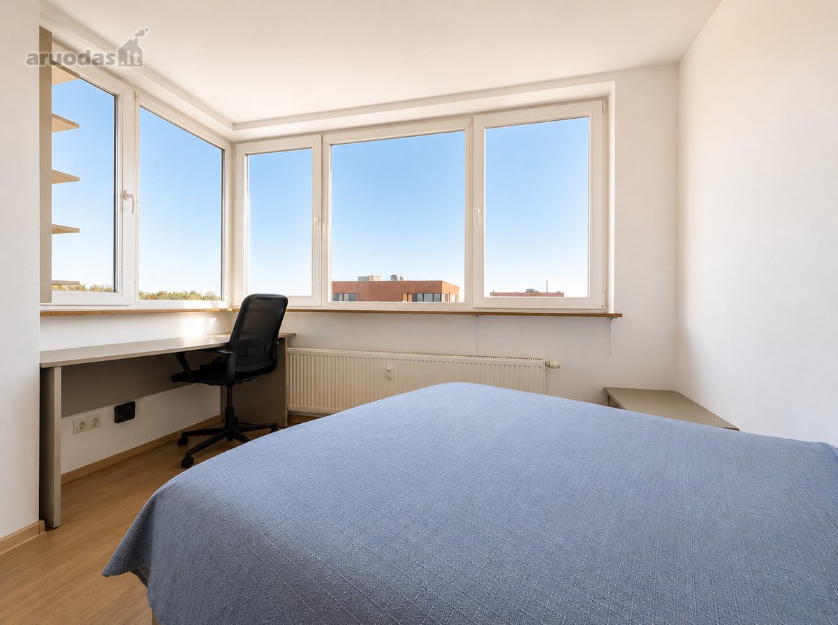 Išnuomojamas Gerai Išplanuotas 3 Kambarių - nuotraukos Nr. 6