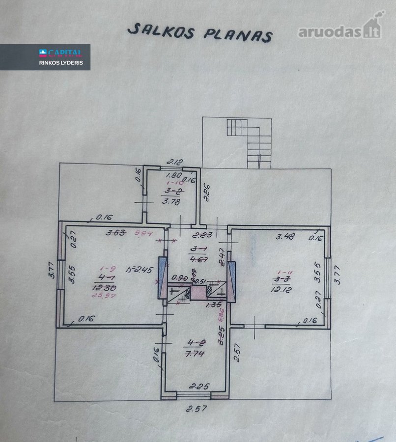 Varniuose parduodamas 130 kv.m. namas su - nuotraukos Nr. 18