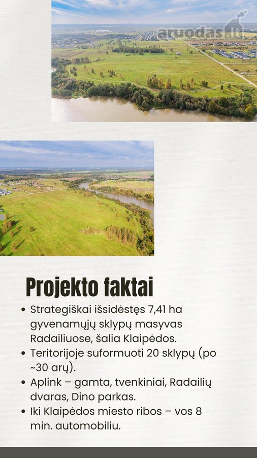 7,4 Ha Gyvenamųjų Sklypų Masyvas Radailiuose - nuotraukos Nr. 4