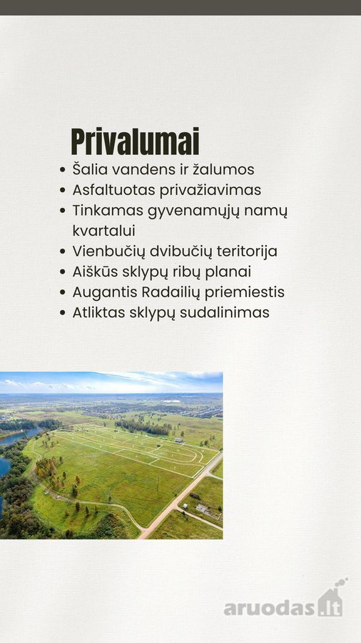7,4 Ha Gyvenamųjų Sklypų Masyvas Radailiuose - nuotraukos Nr. 5