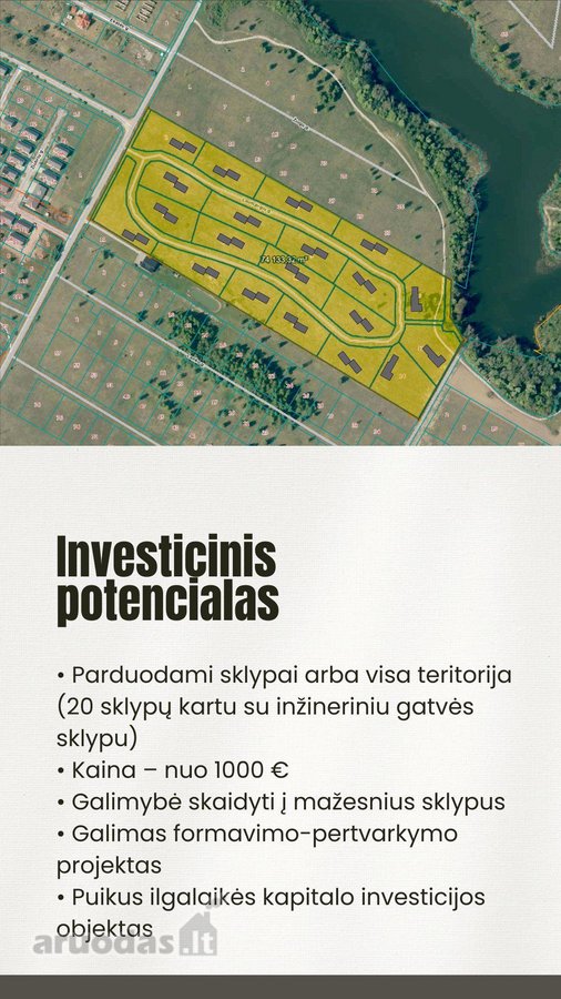 7,4 Ha Gyvenamųjų Sklypų Masyvas Radailiuose - nuotraukos Nr. 7