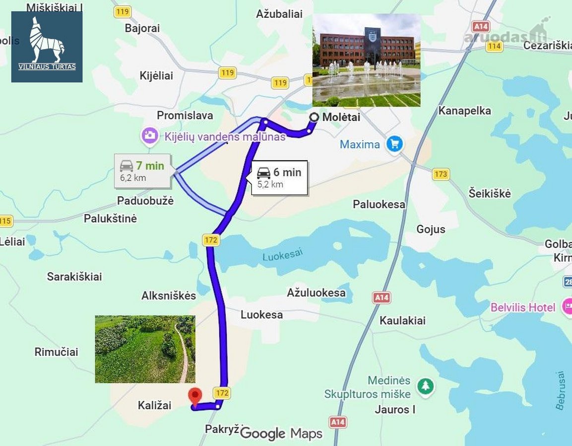 Parduodamas 1.3320 Ha Žemės Sklypas Molėtų - nuotraukos Nr. 27