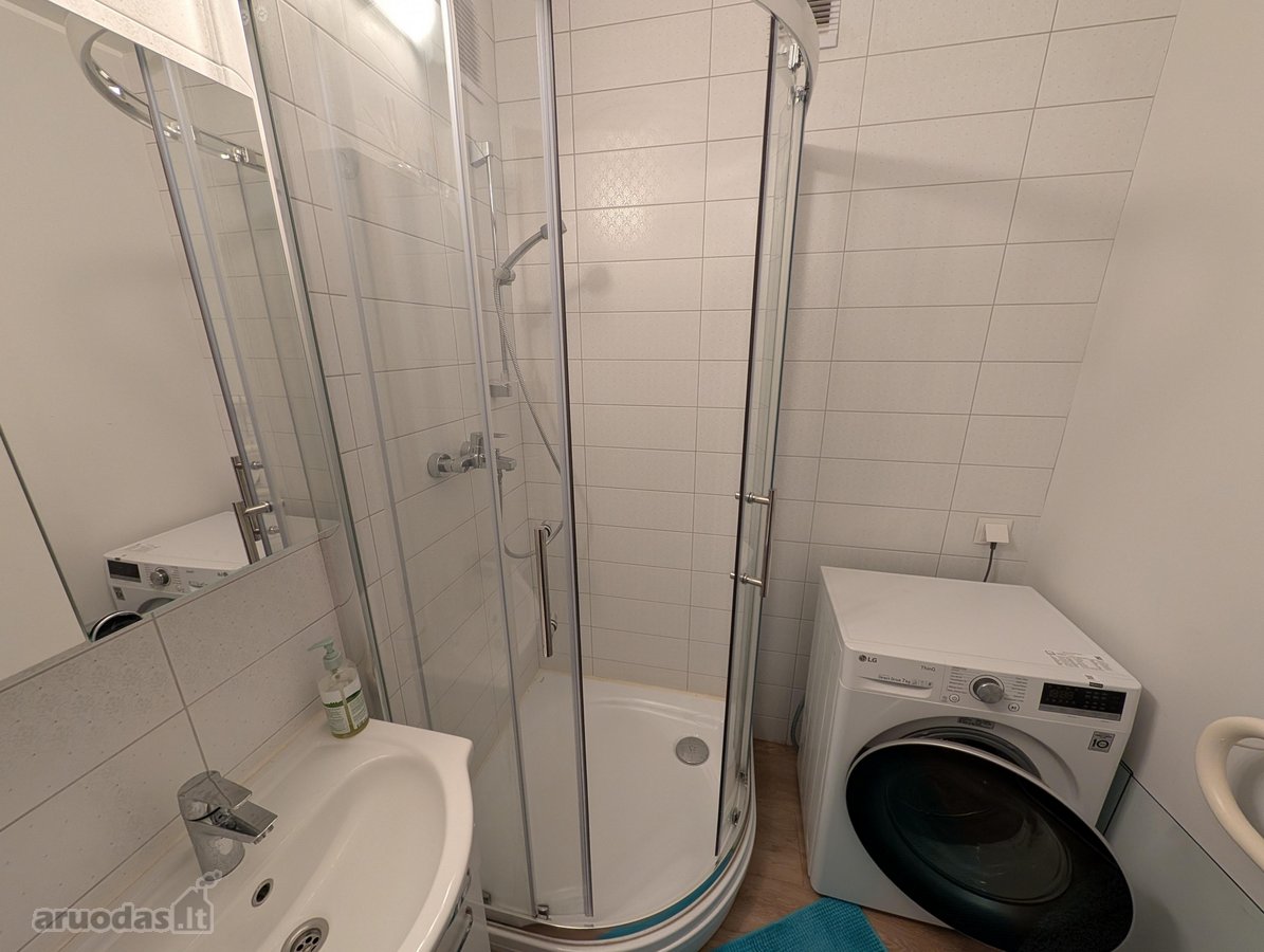 Nuomojamas tvarkingas 2 kambarių butas - nuotraukos Nr. 5