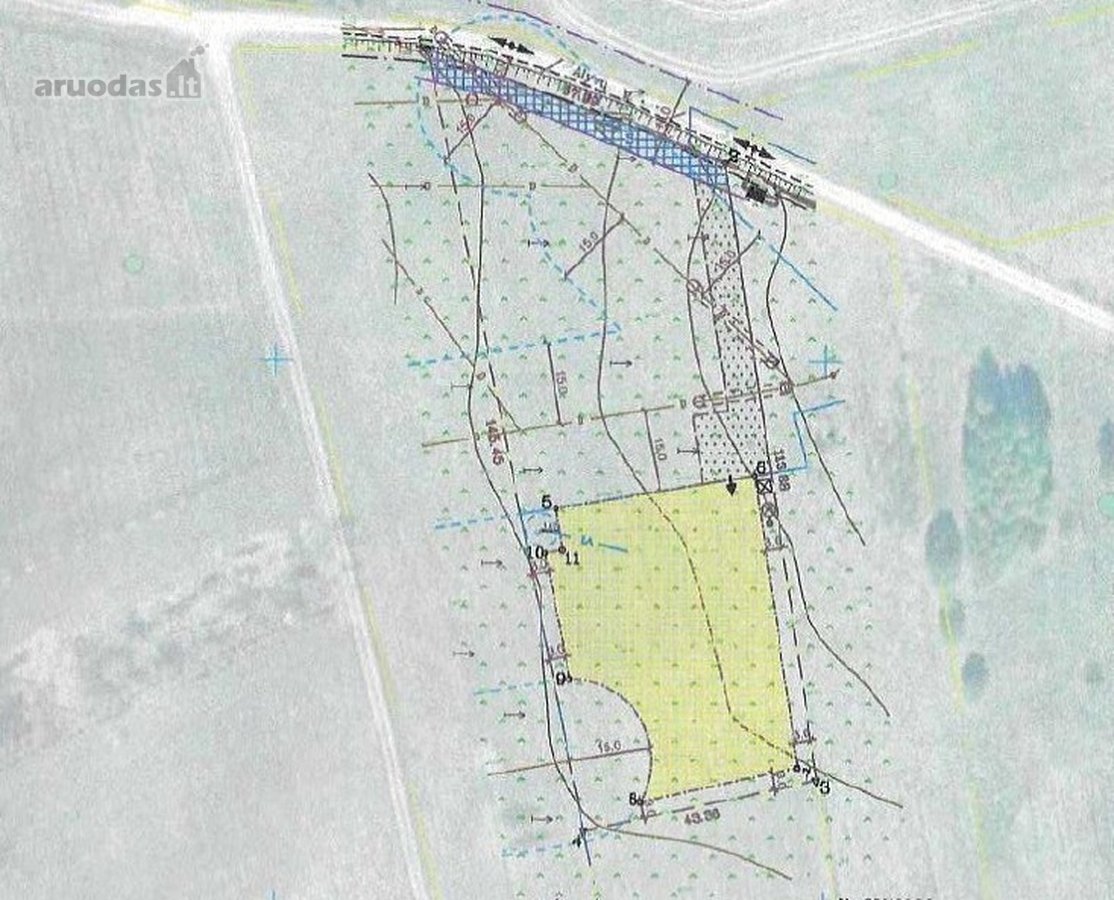 Parduodami 60,3 Ir 50 Arų Žemės Sklypai Su - nuotraukos Nr. 5