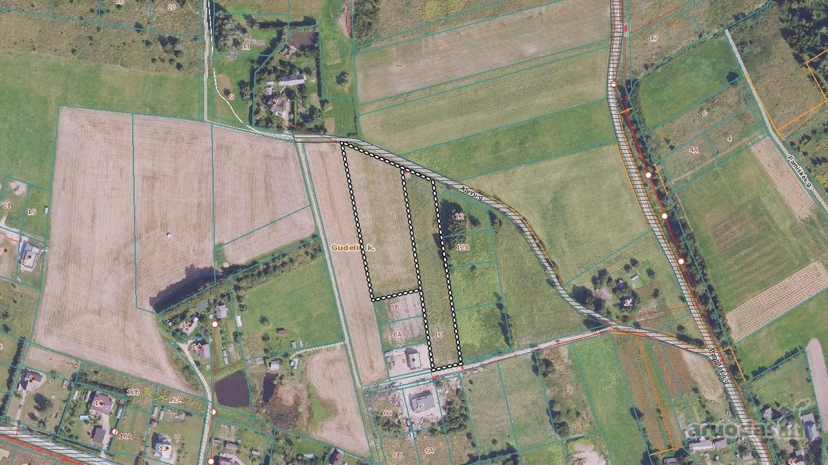 Parduodami 60,3 Ir 50 Arų Žemės Sklypai Su - nuotraukos Nr. 7