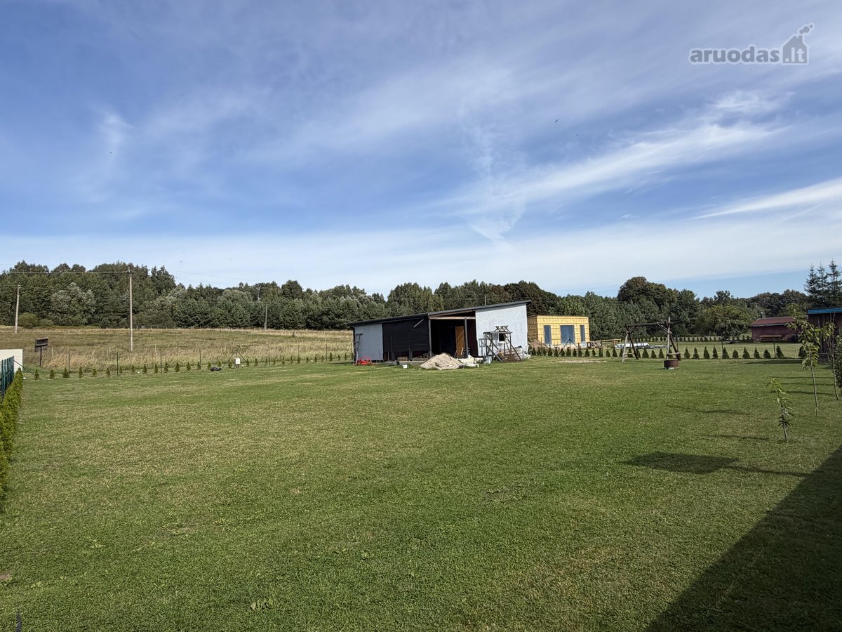 ? Parduodamas 12 a sklypas su 56 m² nebaigtos - nuotraukos Nr. 2