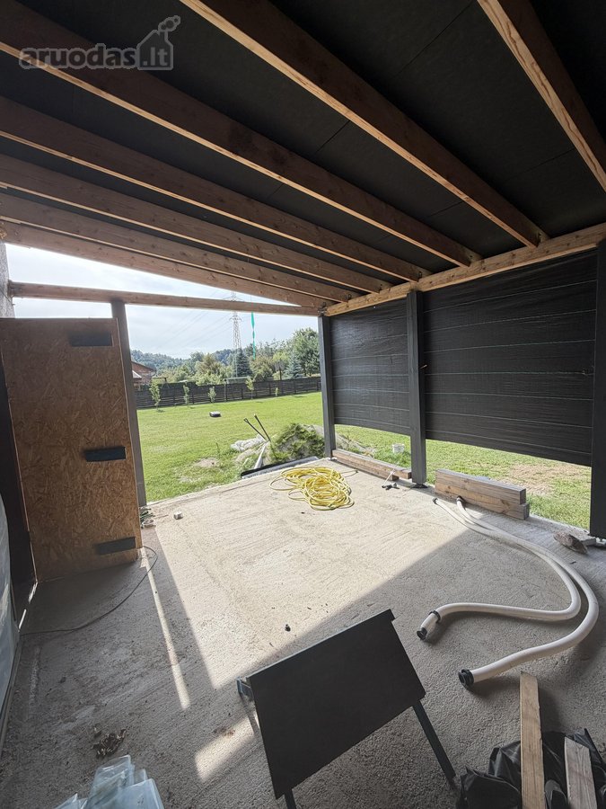 ? Parduodamas 12 a sklypas su 56 m² nebaigtos - nuotraukos Nr. 7