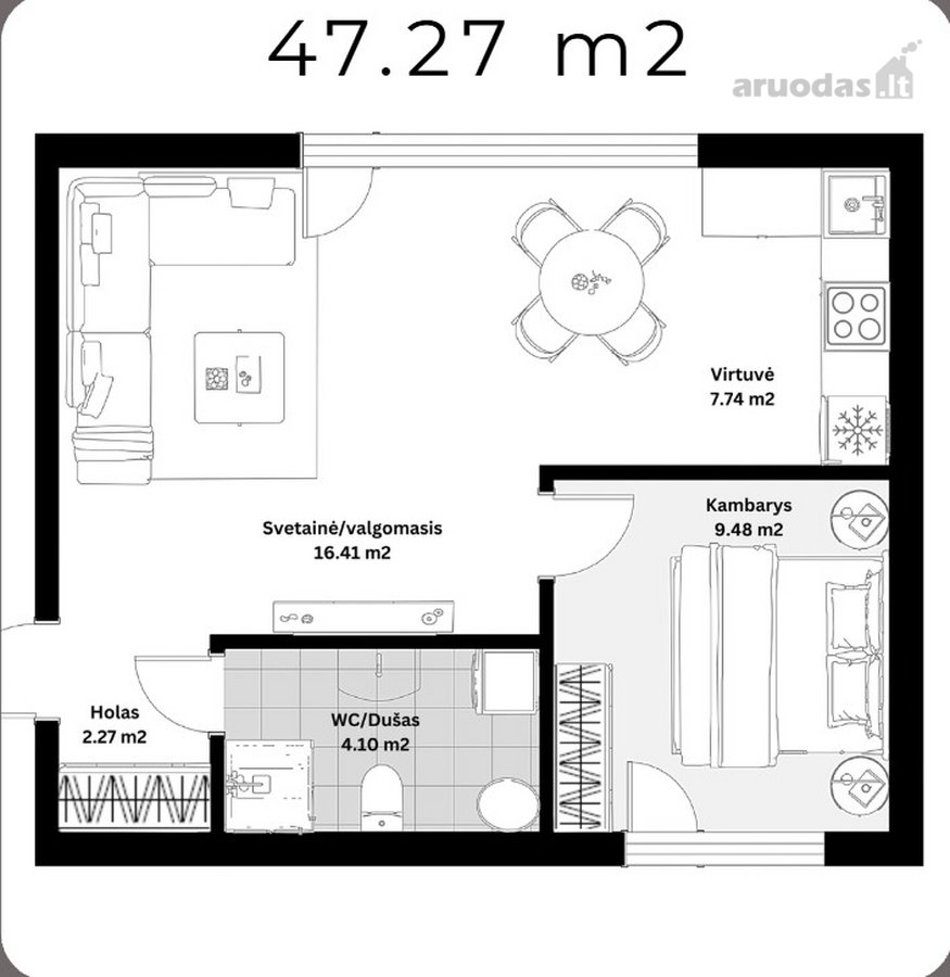 Nauji A+ Klasės Butai „Žaliajame Slėnyje“ - - nuotraukos Nr. 7