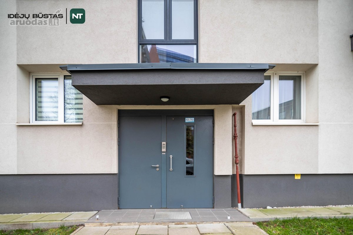 Nuomojamas 2 Kambarių Butas Renovuotame Name - nuotraukos Nr. 22