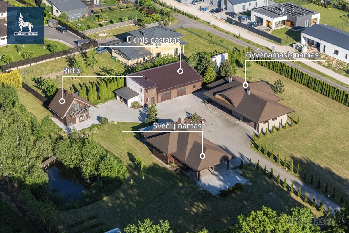 Parduodama išskirtinė, išpuoselėta sodyba - nuotraukos Nr. 2
