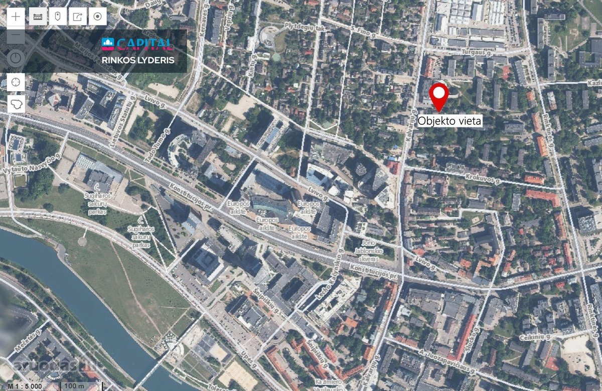 Vilniaus Centre, Šnipiškėse Parduodamas - nuotraukos Nr. 21