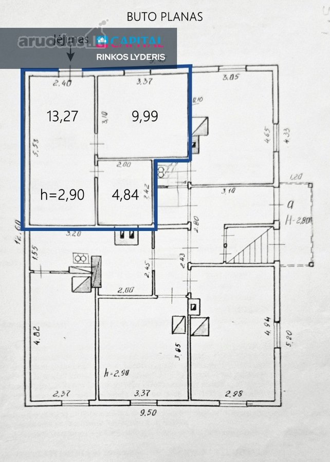 Vilniaus Centre, Šnipiškėse Parduodamas - nuotraukos Nr. 22