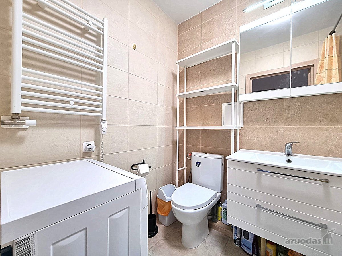 Išnuomojamas 2 kambarių šviesus, jaukus butas - nuotraukos Nr. 18