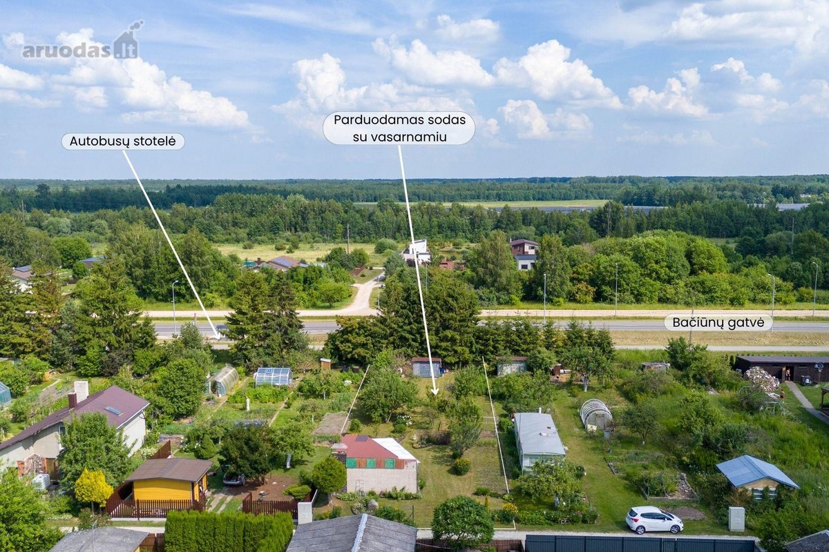Parduodamas sodo sklypas su mūriniu 20,77 kv. - nuotraukos Nr. 19
