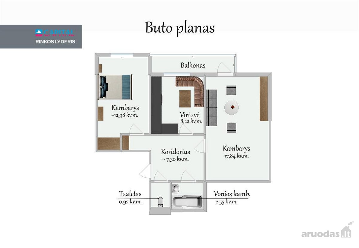 Širvintose, Upelio gatvėje, parduodamas - nuotraukos Nr. 2